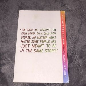 I’ll give you the sun by Jandy Nelson